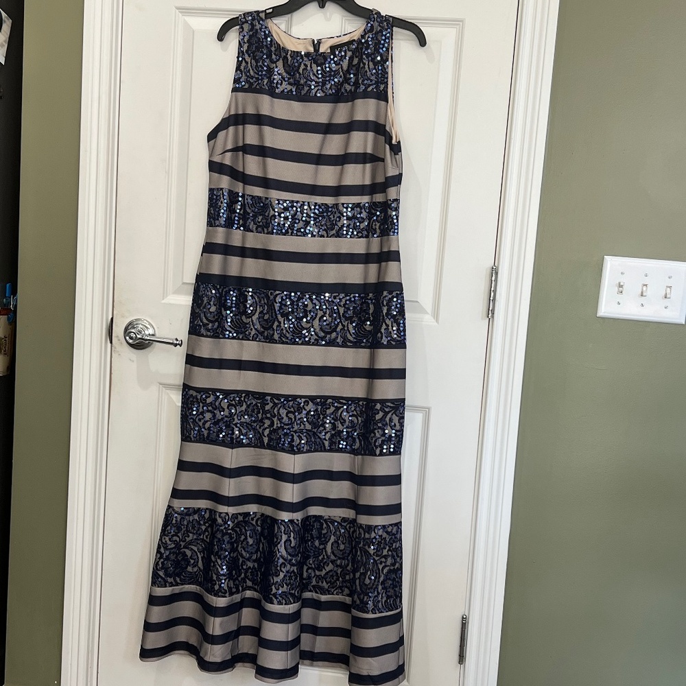 Brand new Navy blue mermaid dress